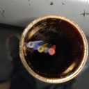 36 inch Ceiling Fan Downrod with Extension Cord, 3 FT Gold Downrod for Ceiling Fan, 1 inch Outside Diameter, Boom Suitable for a Wide Range of Fans (Gold, Not Threaded)