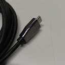 6 Foot Braided Nylon Micro Black Chrome USB Charge/Sync Cable