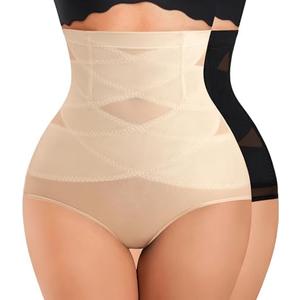Nebility Womens' Tummy Control High Waist Trainer Body Shaper, Size L
