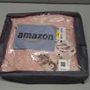 Andency Blush Twin Size Comforter Set(66x90Inch), 2 Pieces Farmhouse Shabby Chic Ruffle Comforter Set for Kids, Lightweight Fluffy All-Season Soft Polyester Bedding Set