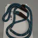 Fida Durable Slip Lead Dog Leash, 6 FT x 1/2" Heavy Duty Loop Comfortable Strong Rope Lead for Large, Medium Dogs, No Pull Pet Training with Highly Reflective, Blue