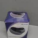 FIOGIKO Travel Neck Pillows for Airplanes - 360 Ergonomic Memory Foam Travel Pillow - Relief Neck Pain with Breathable Support for Long Flights, Car, Train & Office Use - Adults & Kids (Light Gray)