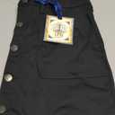 Lexi Womens Super Comfy Stretch Denim Skirt
 Black 16