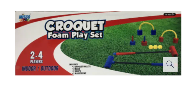 Croquet Foam Play Set 2 Pack