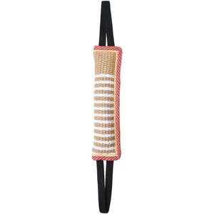 Dog Tossing Toy Training with 2 Handles for Aggressive Chewer Outdoor Pillow Tug-of-war Game