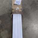 Studio Series 32" W x 80" H PVC Foldable Accordion Door, Trimmable, Flexible Single Layer Panels, White Oak