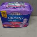 Always Discreet Adult Incontinence Pads for Women, Drier, 6 Drop Long Length, Extra Heavy Absorbency, Pads for Bladder Control Management, Bladder Leaks, & Postpartum Pads, 112ct