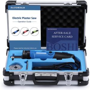 BAOSHISHAN Cast Cutter Cast Removal Saw Electric Orthopedic Cast Saw with 3 Types of Alloy Blade, Oscillating Speed Adjustment 110V, Model BSS-356 (BLUE)