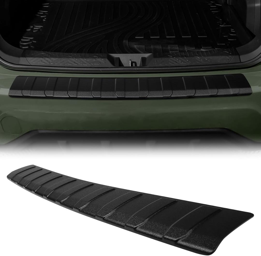 Rear Bumper Protector Compatible with Subaru Crosstrek 2024 2025 2026 Car Accessories ABS Plastic Material Matte Black Non-Slip Scratch-Resistant Trunk Door Protector