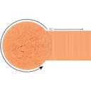 Peach Crepe Paper Roll - 81' - Premium Quality, Shrink Wrapped - Perfect for Crafts, Decorations & Events