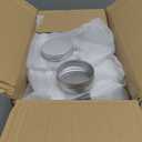 78 Pcs 2 oz Metal Tins With Lids, Salve Tins With Lids, Aluminum 2 oz Tin With Lid for Salve, Lotion Bars, Balms, Spices or Beard Balm