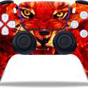 Skin for Ps5 Controller, 3pcs Whole Body Vinyl Decal Cover Sticker for PlayStation 5 Controller (PS5 Controller #1)