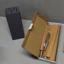 NANFANG BROTHERS 7 Pieces Damascus Kitchen Knife Set, High Carbon Stainless Steel Damascus Steel Chef Knife Set, Stainless Steel Ergonomic Handle for Chef, Knife Block Set for Chopping NF