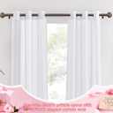 Bronze Curtain Rod 32 to 58 Inches (2.6 to 4.8 ft), USFOOK 7/8 Inch Telescoping Splicing Curtain Rods for Windows 20 to 54 Inch, Drapery Rods with Leaf Finials