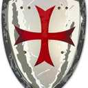 Liontouch - Maltese Knight Shield - Age 3-8 Years | Medieval Pretend Play Foam Toy for Children with Classic Red Cross Theme | Safe Weapons & Battle Accessory for Kids Dress Up & Costumes