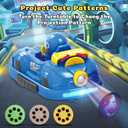 Parent-Child Interactive Game Remote Control Racing Car Set, Battle Mode Bumper Car with LED Lights and Sound Effects, Suitable and Birthday Gifts for Children Aged 6-12