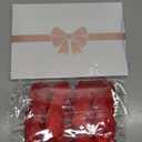 AIMUDI Red Satin Bows 2" Satin Bow for Gift Wrapping Small Bows with Twist Ties Premade Ribbon Bow for Crafts Cake Pop Treat Bags Wedding Bridal Shower Birthday Party Decoration, 50 PCs