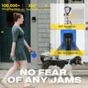 Fida Retractable Dog Leash, 16 ft Dog Walking Leash for Small Dogs up to 26lbs, Soft Grip, Tangle Free, Blue