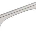 Amerock Merced 5-1/16 inch (128 mm) Center-to-Center Polished Nickel Cabinet Pull, BP37424PN