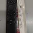 Replacement Solar TV Remote for Samsung Smart TV 2025-2018, Rechargeable, Solarcell, USB-C/Type C Fast Charging, Voice&Bluetooth. Compatbile with Samsung Remote Control for Smart TV