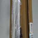 LazBlinds No Tools No Drill 1" Vinyl Mini Blinds, Cordless Blinds for Windows, Light Filtering Horizontal Window Blinds & Shades, 21" W x 36" H, White