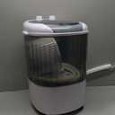 Elevon Mini Spin Dryer Portable Washing Machine, Compact Laundry for Home, Apartment, RV, Gray