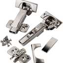 Full Overlay Blum 110 deg Soft-Close BLUMotion Clip Top Frameless Hinges, Pair by Blum