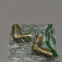 Yoebor Brass Hose Barb Fitting, 90 Degree Elbow, 1" Barbed x 1" Barbed (Pack of 2)