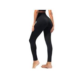 1 Packs Leggings with Pockets for Women, Soft High Waisted Tummy Control Workout Yoga Pants L-XL