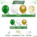 3 x Graduation Decorations 2026 | Green and Gold - Pack of 76 | Congrats Grad Banner | Green Graduation Banner and Grad Balloon Boxes | Graduation Balloon Arch Kit 2026 Graduation Decorations, KatchOn
