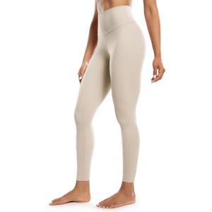 POSHDIVAH Women's Creamluxe Yoga Leggings 21"/23"/25"/28" High Waisted Cream-Feeling Workout Lounge Pants for Running (M)