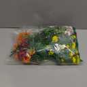 12 Bundles Daisy Artificial Flowers for Outdoors, Faux Daisies Artificial Flowers, Realistic Fake Mum Daisy Flowers, Faux Daisy Flowers for Front Porch, Garden, Yard, Home Decor, 13in (Mixed Colors)
