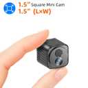 Upgraded Mini Camera 30-Day Battery Life, Wireless Hidden Camera 1080P HD with AI Motion Detection, Auto Night Vision, WiFi Pet, Baby Monitor, Nanny Cam for Home Office Security , Free cloud storage