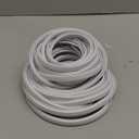 Car Door Edge Guards 32Ft(10M) Universal Rubber U Shape Edge Trim Car Door Protector Edge Guards Rubber Seal Protector for Most Car Rucks SUV Installation, No Glue Required, White