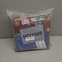 GarveeHome 2.5x8 Christmas Rug Runners for Hallways Non Slip, Christmas Tree Print Kitchen Rugs Washable Area Rug for Entryway, Low Pile Soft Red Holiday Decor Carpet for Bedroom Laundry Room, Christmas Red