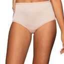Vanity Fair Women's Illumination Brief Panties, Silky Stretch & Satin Trim (L)