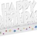 Unique Party Led Cake Topper Happy Birthday Pack of 2