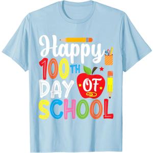100 Days Of School Teacher And Student T-Shirt Youth M