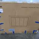 Stanbroil Fireplace Glass Bi-fold Style Door, Black Finish, Large, Decorative Fireplace Screen Door for Fireplace Accessories