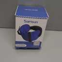 Travel Pillows for Airplanes, Airplane Pillow for Long Flight, Airplane Head Strap with Eye Mask for Sleep, Travel Neck Pillow for Car Road Trip, 360 Support Headrest, Stop Bobblehead, Black