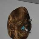 Blonde Wig for White Women Straight Shoulder Length Wigs Syntheic Fiber Wig for Daily Part Use