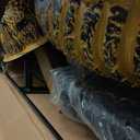 Haunted Hill Farm Motion-Activated 7.5-Ft. Tall Smoldering Ghoul, Plug-in Talking Scare Prop Animatronic with Spooky Sound Effects and Lights for Indoor or Covered Outdoor Creepy Halloween Decoration