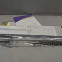LazBlinds No Drill Blackout Cellular Shades, 31" W x 48" H, White