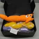 Squeaky Dog Toys for Small Dogs, Cute Plush Small Dog Toys for Indoor Play, Interactive Dog Toys with Non-Shedding Material for Small and Medium Dogs - 4pack