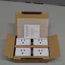 Kasa Smart Plug HS103P4, Smart Home Wi-Fi Outlet Works with Alexa, Echo, Google Home & IFTTT, No Hub Required, Remote Control, 15 Amp, UL Certified, 4-Pack, White