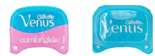 Gillette Venus Comfortglide White Tea razor set and 2 butter razor heads for bikini area hair removal for Women 5 Pack
