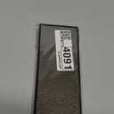 TINMARDA Metal Chopsticks Reusable, 3 Pairs Chop Sticks Reusable Dishwasher Safe, Titanium Plated Non-Slip Stainless Steel Chopsticks Present Set (Black Silver)