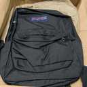 JanSport SuperBreak One Backpacks - Durable, Lightweight Bookbag with 1 Main Compartment, Front Utility Pocket with Built-in Organizer - Premium Backpack, Black, One Size