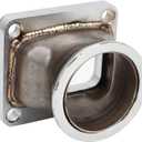 ,2.5In Flange Adapter Stainless Steel Long Lasting Universal For T4 Turbo