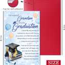5 x Graduation Card for Grandson, Heartfelt Grandson Graduation Card Gift from Grandma Grandpa, Proud of You Cards for Him